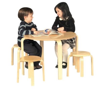 GUIDECRAFT Guidecraft G81045 Nordic Table Set - Natural G81045